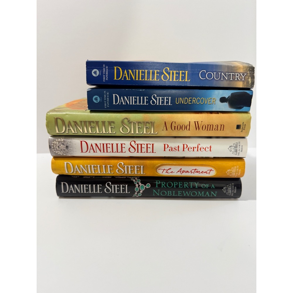 Danielle Steel Book Lot 6 Books Adult OS Multi Good Romance Novels Hardcover PB